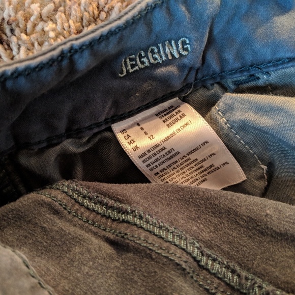American Eagle jegging turquoise - Picture 1 of 3